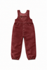 Birnham on the Sea Corduroy Buckle Red Wash Romper.