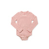 Birnham on the Sea  Brick Stripe Mockneck Onesie.