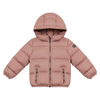 Colmar Quilted Baby Hooded Rose Jacket
