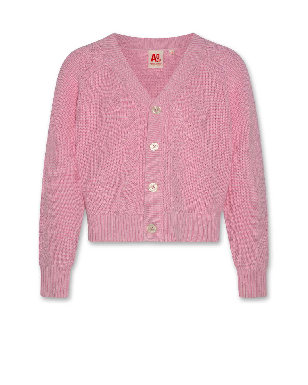 AO76 Joice Soft Pink Cardigan | Macaroni Kids