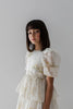 Petite Amalie Elbow Sleeve Spring Meadow Butterfly Dress