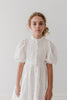 Petite Amalie White Doily Voile White Dress