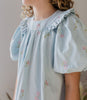 Steph by Petit Amalie Embroidered Chambray Babydoll Dress