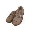 Camille Kids Clunky Estella Taupe Shoes