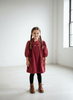 Zaloo Washed Cord Brick Dress.