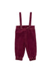 Zaloo Washed Cord Brick Romper.