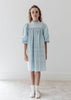 Steph by Petit Amalie Ribbon Trim Chambray Dress