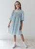 Steph by Petit Amalie Ribbon Trim Chambray Dress