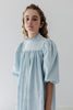 Steph by Petit Amalie Ribbon Trim Chambray Dress