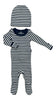 Little Parni Blue / Ivory Striped Stretchy PJ75 FINAL SALE