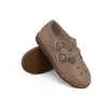Camille Kids Clunky Estella Taupe Shoes