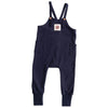 Birnham on the Sea Boy Apple Crest Aviator Blue Overalls