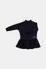Booso Warm Teddy Black Dress.