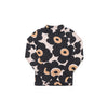 Birnham on the Sea  Poppy Print Mockneck.