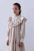Petitte Amalie Criss Cross Cord Winter Snow Dress.