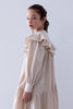 Petitte Amalie Criss Cross Cord Winter Snow Dress.