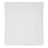 White Embroidery and Logo Blanket