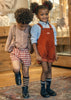 Camille Kids Estella Suede + Leather Black Shoes