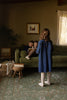 Birnham on the Sea Pleat Detail Dark Denim Shirt Dress.