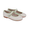 Camille Kids Oatmeal with Lime Green Piper