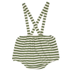 Babe And Tess Green Mini Salopette