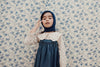 Emile et Ida Block Print Lazuli Blouse