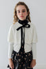Petite Amalie Shawl Cream/Black Cardigan
