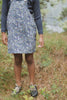 Farren and Me Denim Navy Liberty Print Jumper.