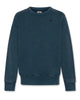 AO76 Tom Logo Petrol Sweater