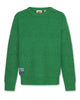 AO76 Damon Green Waffle Knit C-Neck Sweater