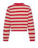 AO76 Choc c-neck Rasberry Sweater