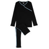 Noggi Bamboo Braided Trim Wrap Boys Pajamas FINAL SALE