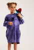 Minikid Acid Purple Balloon Dress