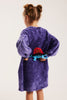 Minikid Acid Purple Balloon Dress