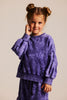 Minikid Acid Purple Balloon Sweatshirt