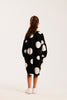 Minikid Black & White Dots Dress