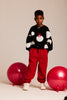 Minikid Black & White Dots Sweatshirt