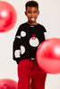 Minikid Black & White Dots Sweatshirt