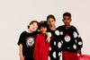 Minikid Black & White Dots Sweatshirt