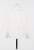 Twinset Poplin with Rinestones Off White Shirt