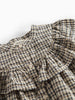 Marmar Dalina Pilot Navy Check Dress