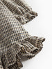 Marmar Dalina Pilot Navy Check Dress