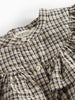 Marmar Dalina Pilot Navy Check Dress