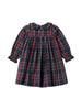 Marmar Dulla B Pilot Navy Check Dress