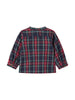 Marmar Totoro Pilot Navy Check Shirt