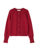 Marmar Hibiscus Red Knit Cardigan