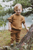 Farren and Me French Terry 2-Piece  Ochre Set.