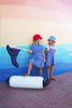 Calla Lili Girl Nautical Blue Denim Shirt