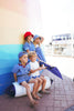 Calla Lili Boy Nautical Denim Blue Shirt