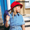 Calla Lili Girl Nautical Blue Denim Shirt